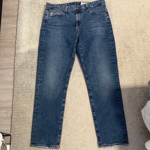 AG Slim Slouchy Ex Boyfriend Blue Denim Jeans